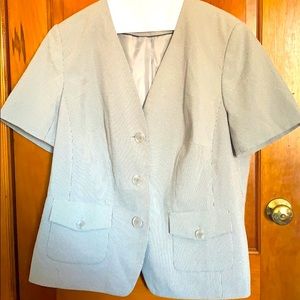 Emily Striped Jacket and Pants suit